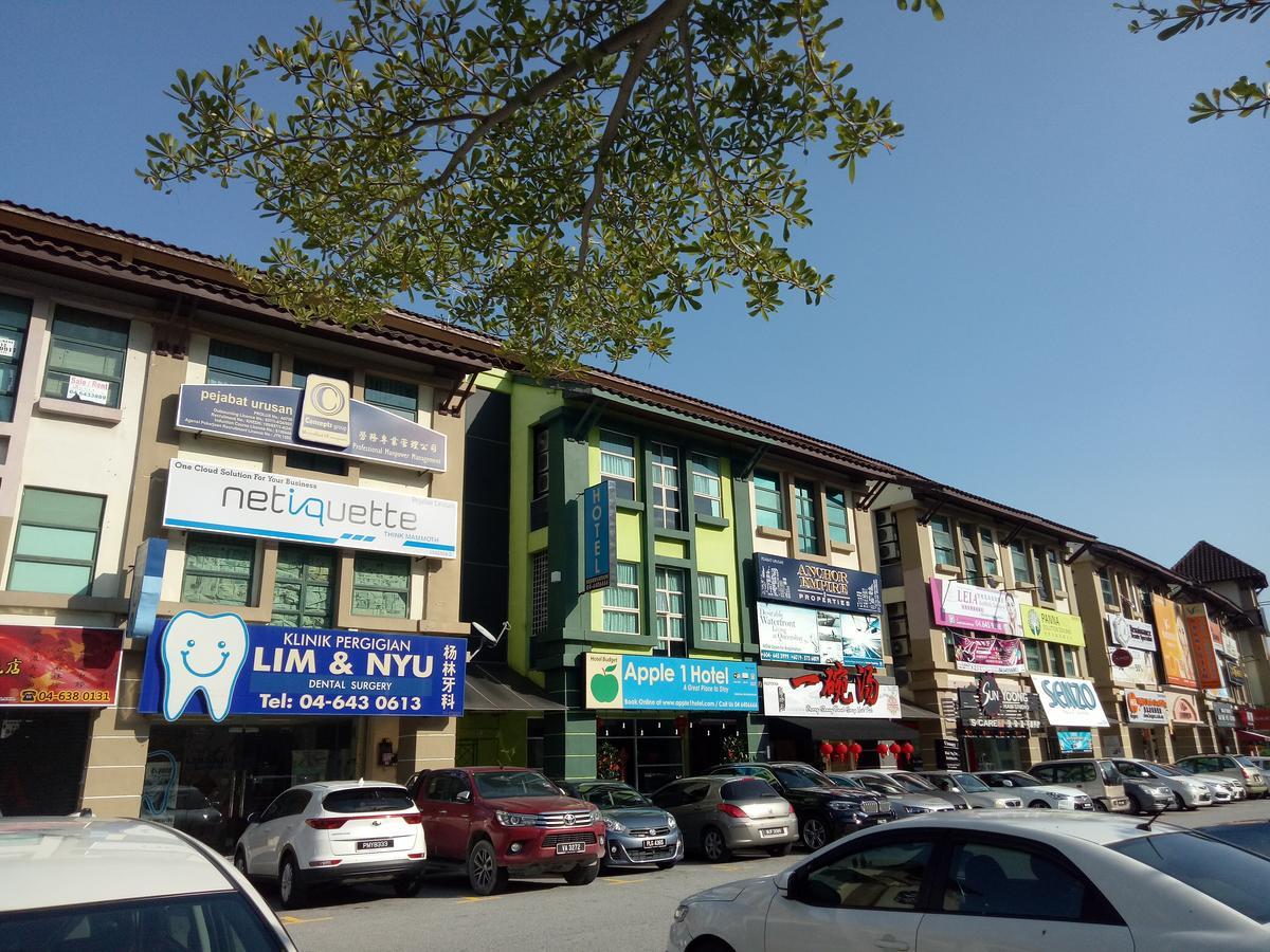 Apple 1 Hotel Budget Gelugor Dış mekan fotoğraf